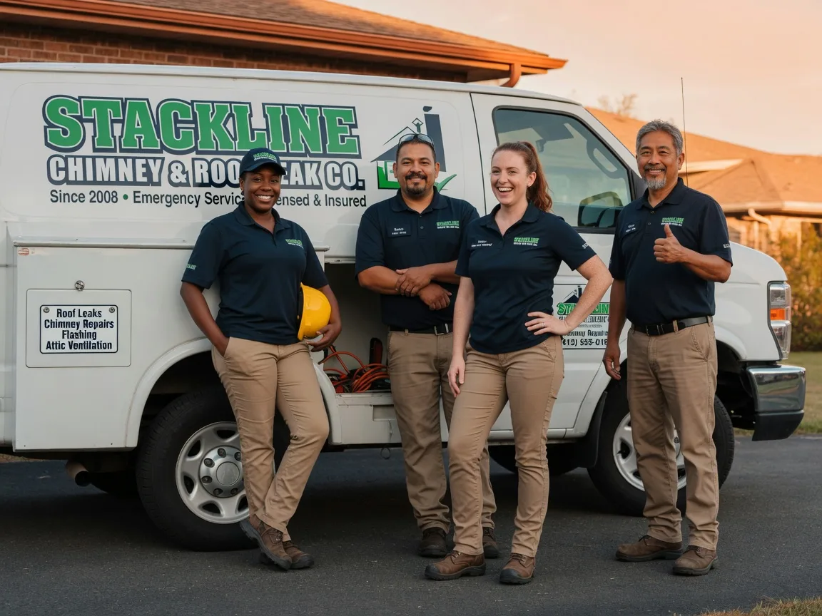 Chimney flashing repair company in Goshen, VA